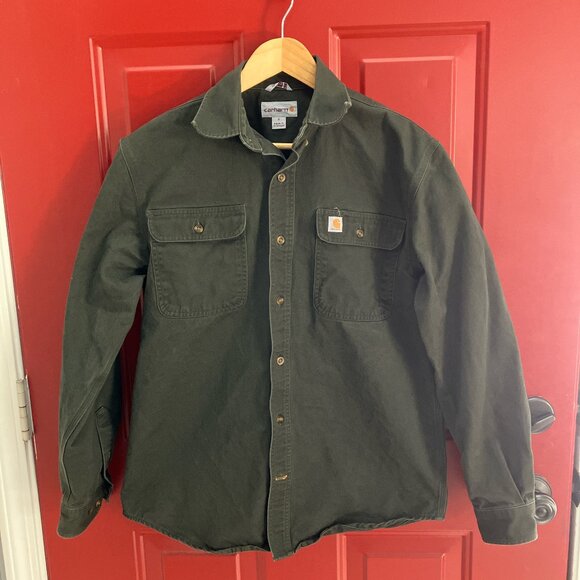 Carhartt Other - Carhartt Original Fit long sleeve heavyweight cotton button down size small